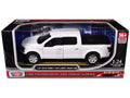 2019 Ford F-150 Lariat Crew Cab Pickup Truck Unmarked Plain White "Custom Builder's Kit - Law Enforcement and Public Service" Series 1/24-1/27 Diecast Model Car by Motormax