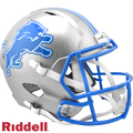 Detroit Lions Helmet Riddell Replica Full Size Speed Style 2024