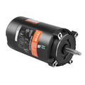 1 HP Pool Pump Motor, 56J Frame, 115V(9.8 Amps)/230V(4.9 Amps) 3450 RPM, 60Hz, 1.4 Service Factor, 90F/250V Capacitor, CCW Rotation Round Flange Replacement Motor